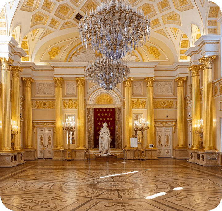 Интерьер дворца Царицыно